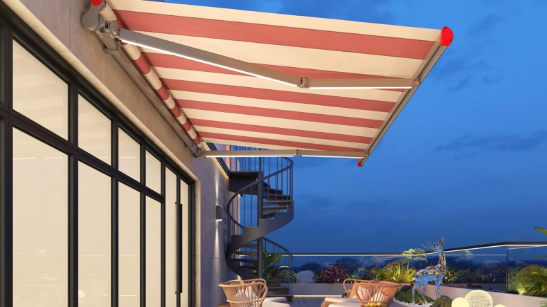 5288 Combination Awning with Lights - 图片 2