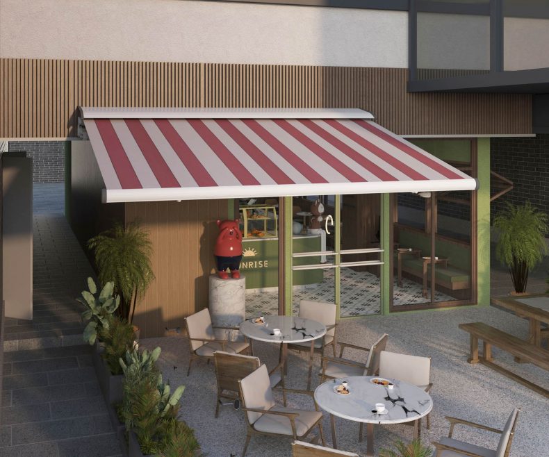 G7 40mm Square Tube Arm Awning - 图片 3