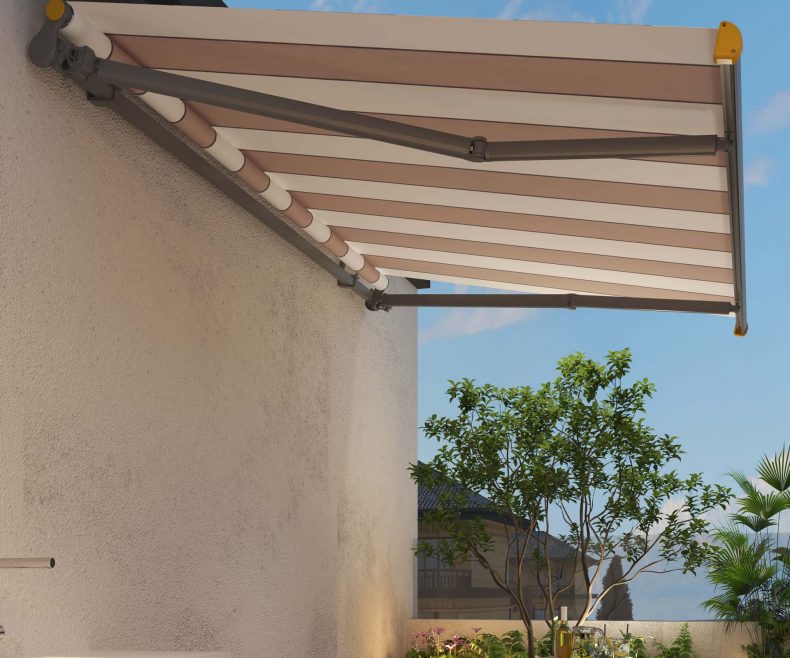 FG6733 Square Tube Combination Awning